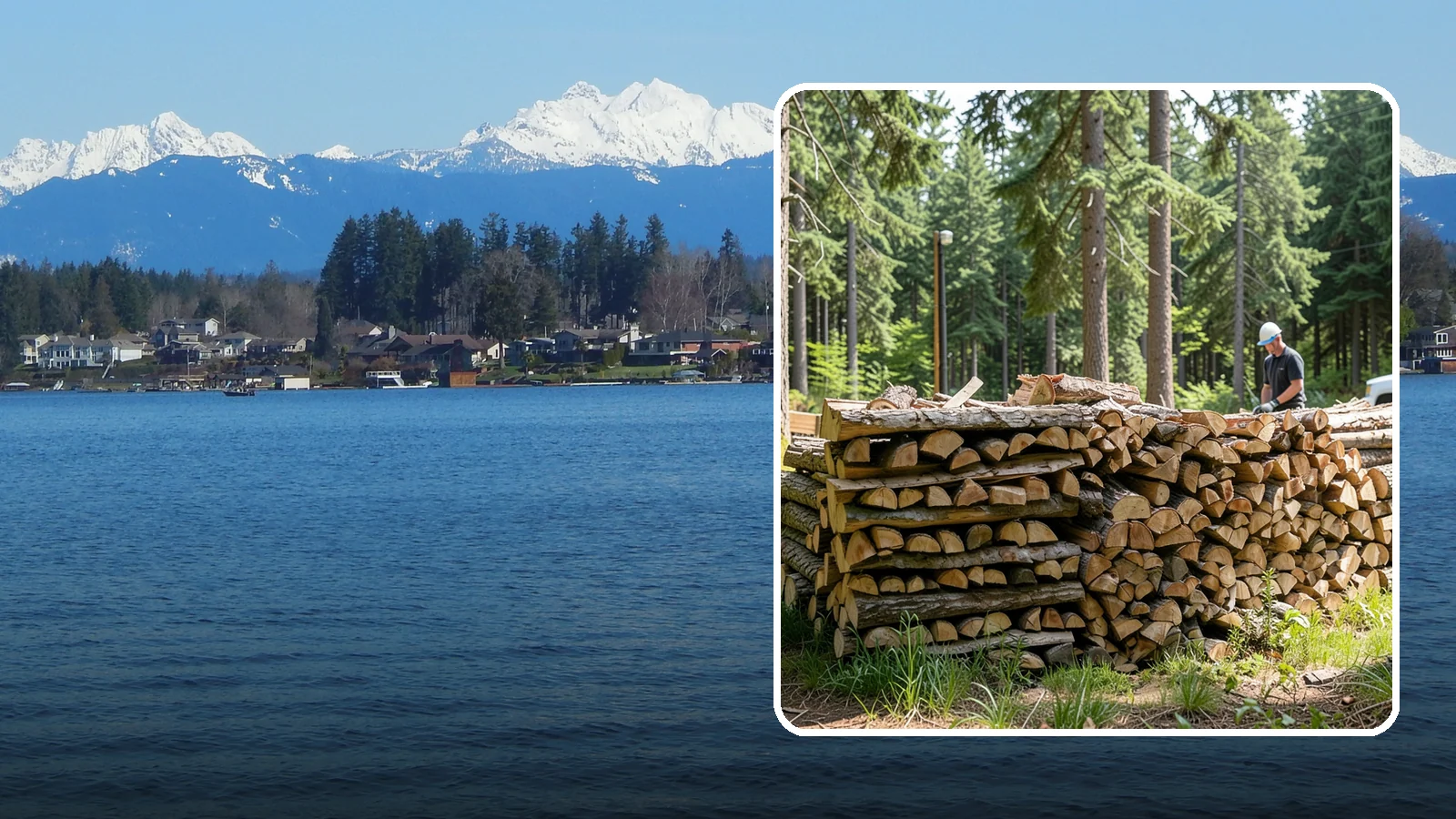 Large Commercial Orders in Lake Stevens, Snohomish County, WA - We fulfill large commercial firewood orders with the volume, consistency, and scheduling that businesses across the Pacific...