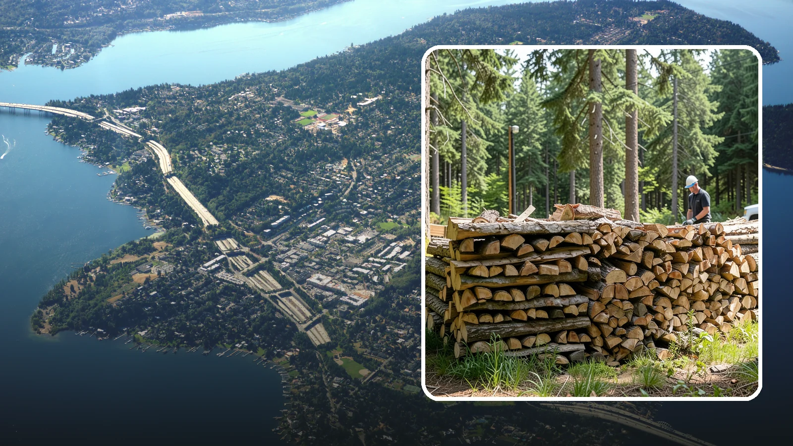 Large Commercial Orders in Mercer Island, King County, WA - We fulfill large commercial firewood orders with the volume, consistency, and scheduling that businesses across the Pacific...