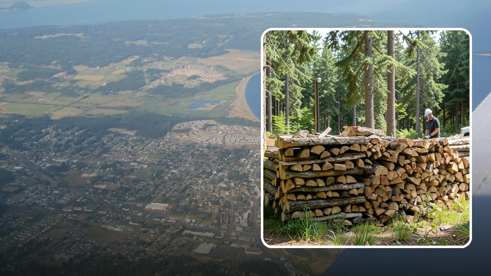 Large Commercial Orders in Oak Harbor, Island County, WA - We fulfill large commercial firewood orders with the volume, consistency, and scheduling that businesses across the Pacific...