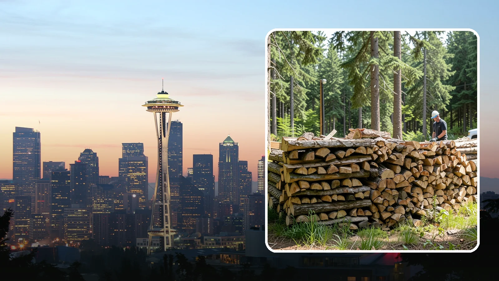 Large Commercial Orders in Seattle, King County, WA - We fulfill large commercial firewood orders with the volume, consistency, and scheduling that businesses across the Pacific...