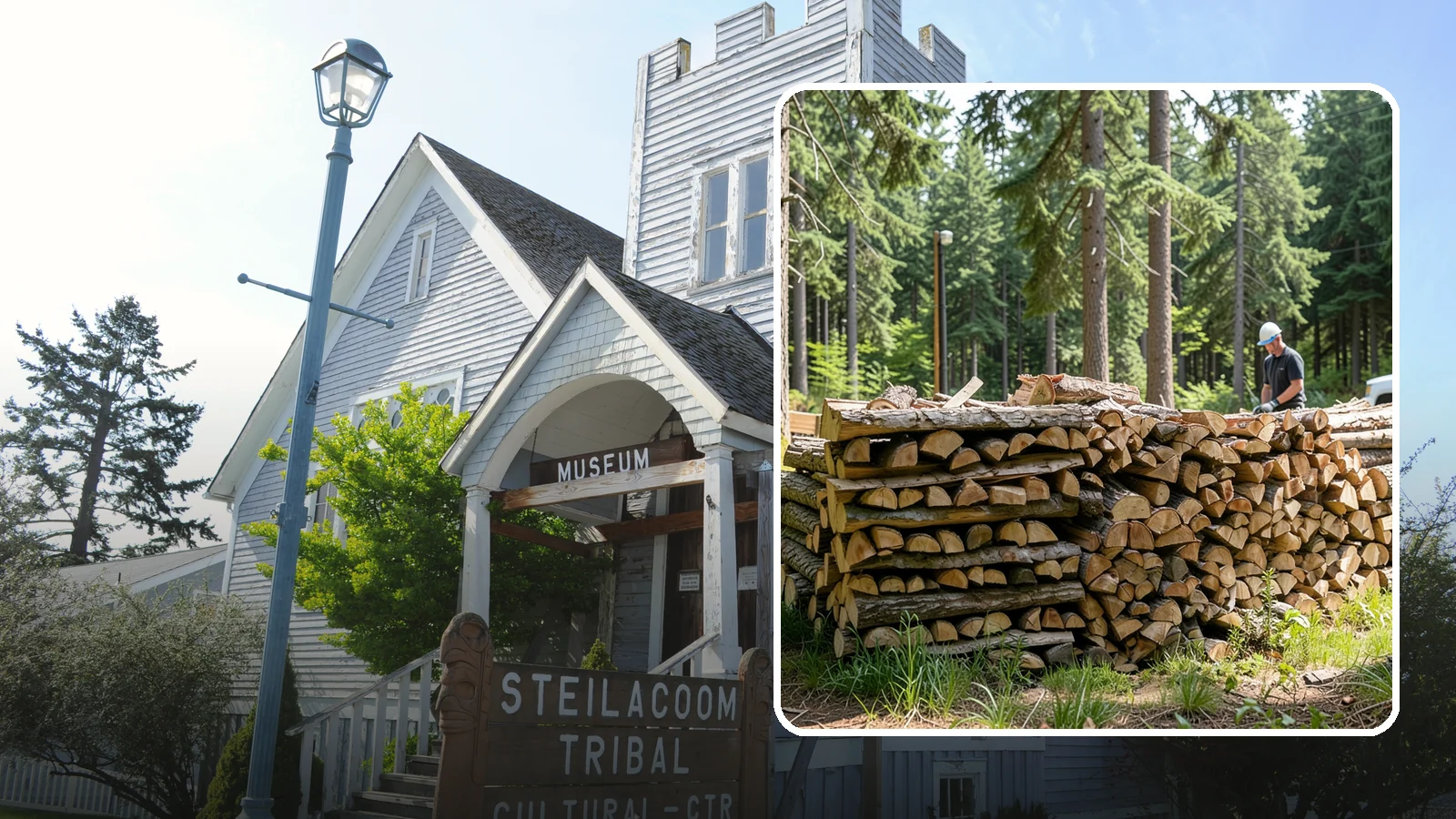 Large Commercial Orders in Steilacoom, Pierce County, WA - We fulfill large commercial firewood orders with the volume, consistency, and scheduling that businesses across the Pacific...