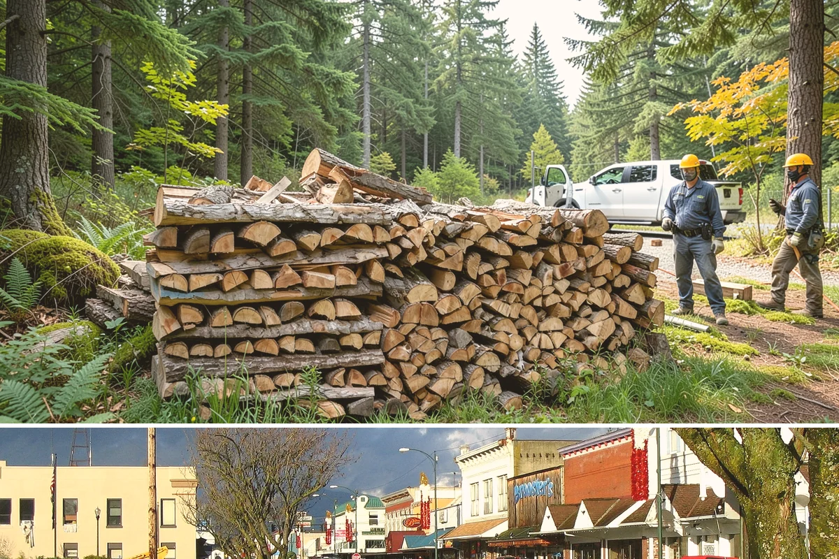Large Split Firewood in Arlington, Snohomish County, WA - Order large splits by early fall so they finish seasoning before heavy winter use.