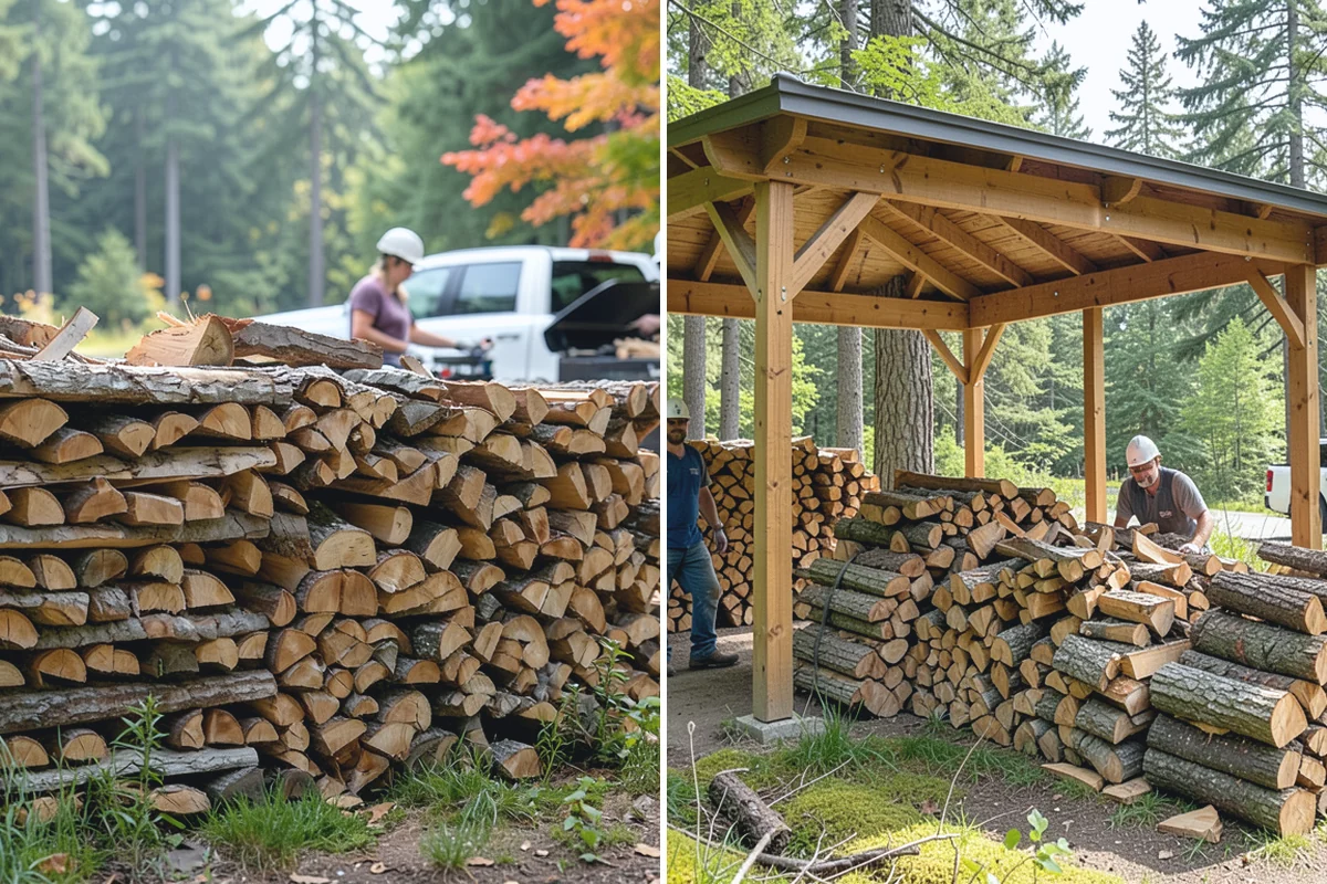 Large Split Firewood in Auburn, King County, WA - Confirm your appliance size and volume