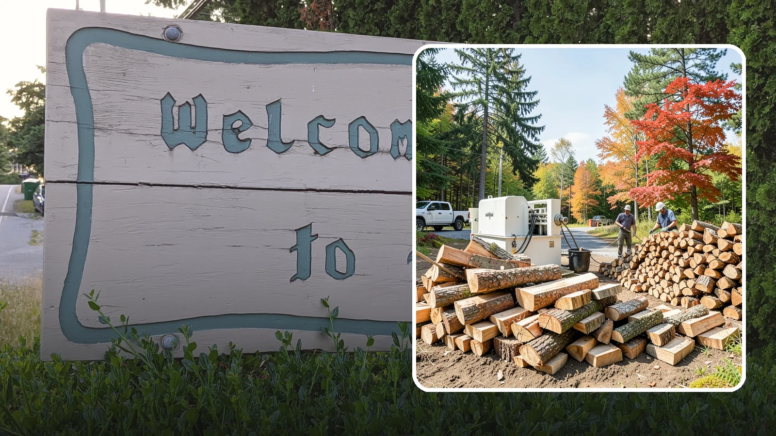 Large Split Firewood in Brier, Snohomish County, WA - Firewood split into larger pieces that burn slowly for extended, low-maintenance heat.