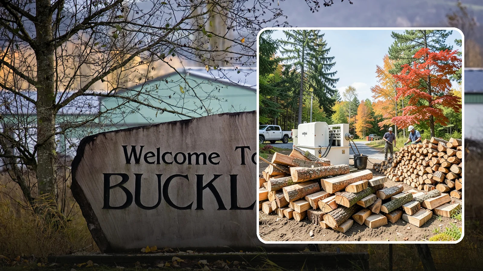 Large Split Firewood in Buckley, Pierce County, WA - Firewood split into larger pieces that burn slowly for extended, low-maintenance heat.