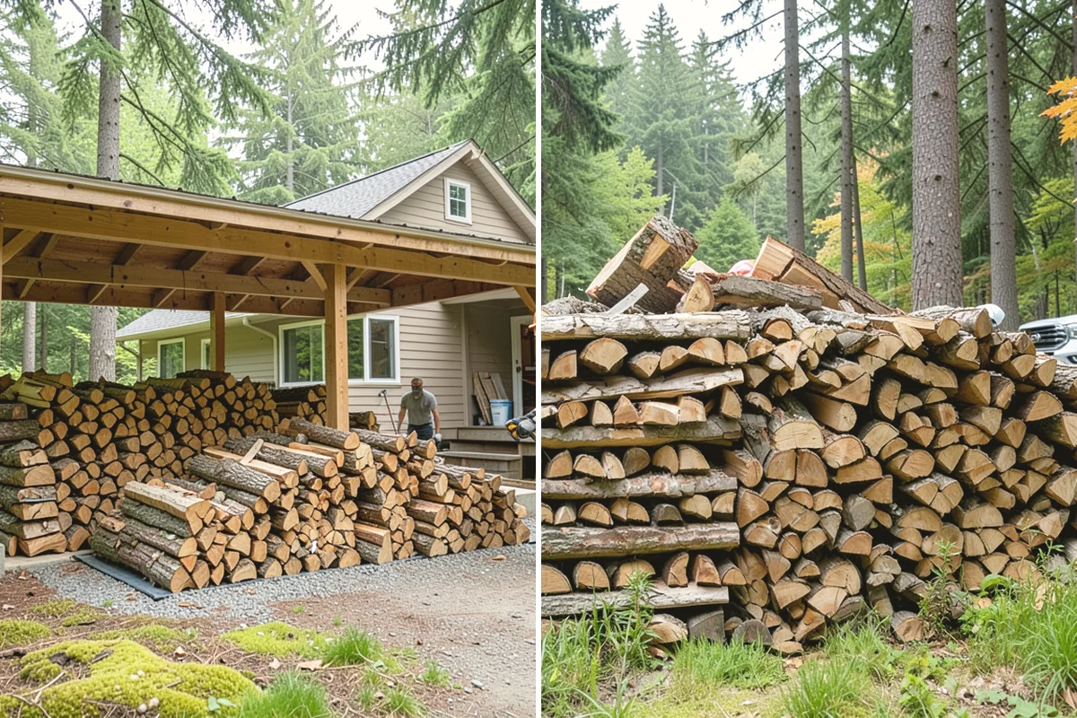 Large Split Firewood in Carnation, King County, WA - Confirm your appliance size and volume