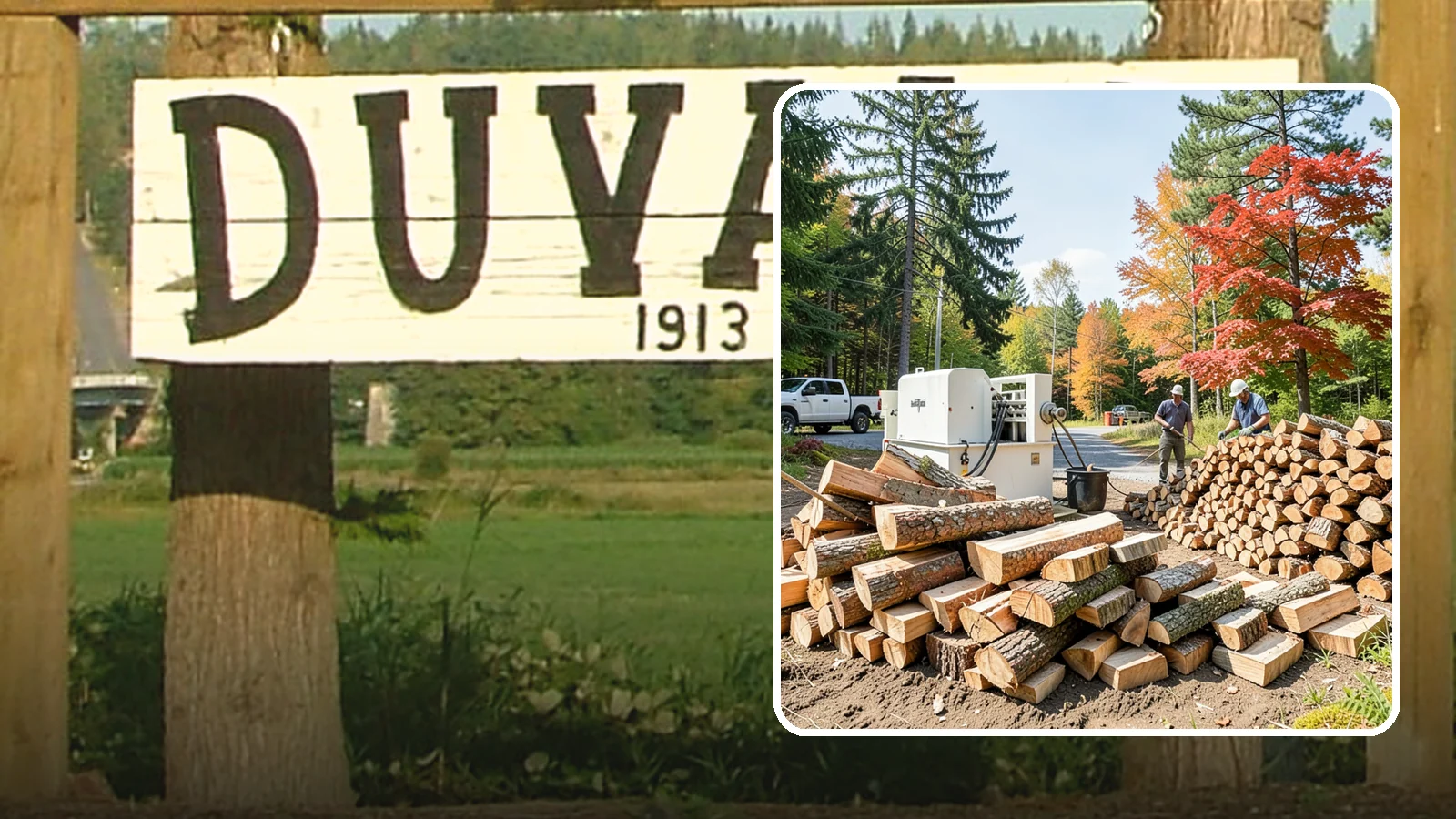 Large Split Firewood in Duvall, King County, WA - Firewood split into larger pieces that burn slowly for extended, low-maintenance heat.