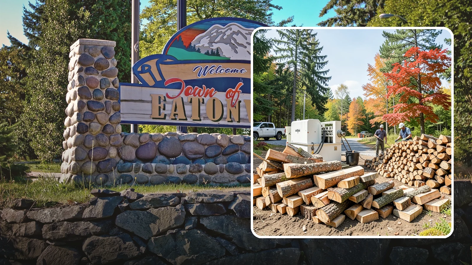 Large Split Firewood in Eatonville, WA - Firewood split into larger pieces that burn slowly for extended, low-maintenance heat.