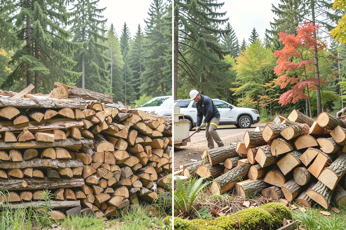 Large Split Firewood in Edgewood, WA - Confirm your appliance size and volume