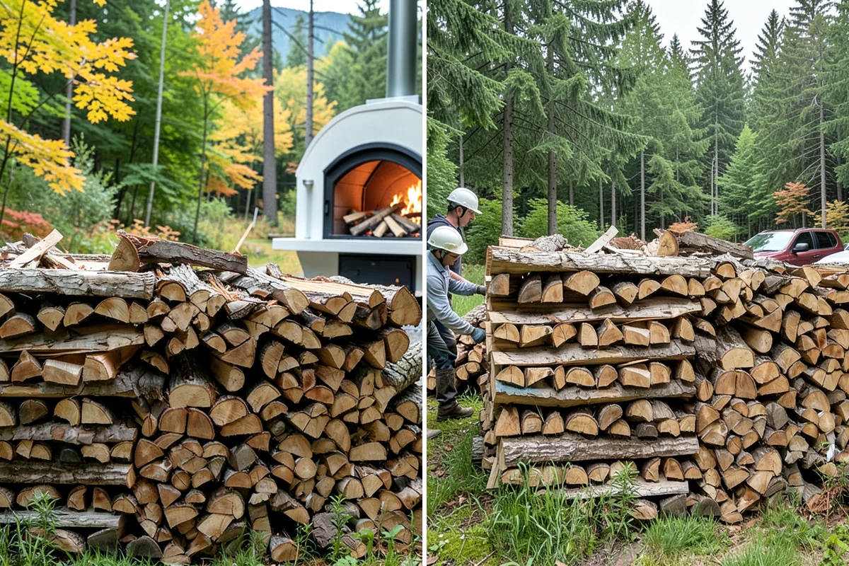 Large Split Firewood in Federal Way, King County, WA - Confirm your appliance size and volume
