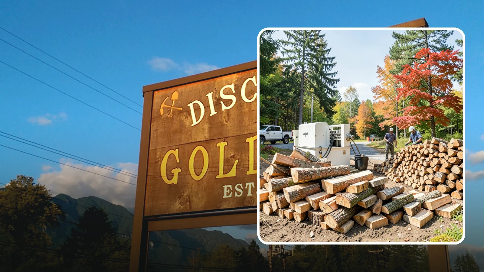 Large Split Firewood in Gold Bar, Snohomish County, WA - Firewood split into larger pieces that burn slowly for extended, low-maintenance heat.