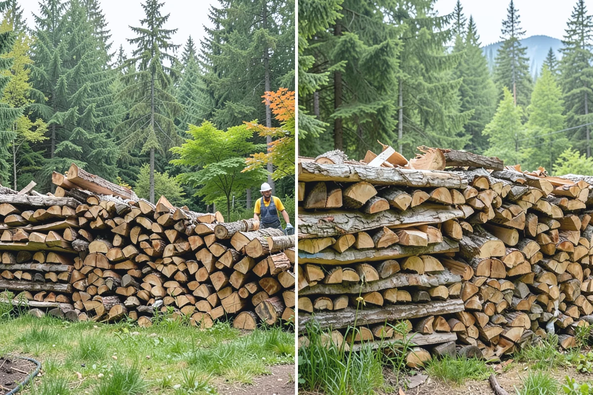 Large Split Firewood in Hamilton, Skagit County, WA - Confirm your appliance size and volume