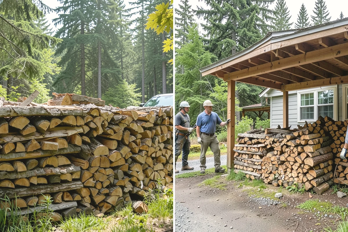Large Split Firewood in Issaquah, King County, WA - Confirm your appliance size and volume