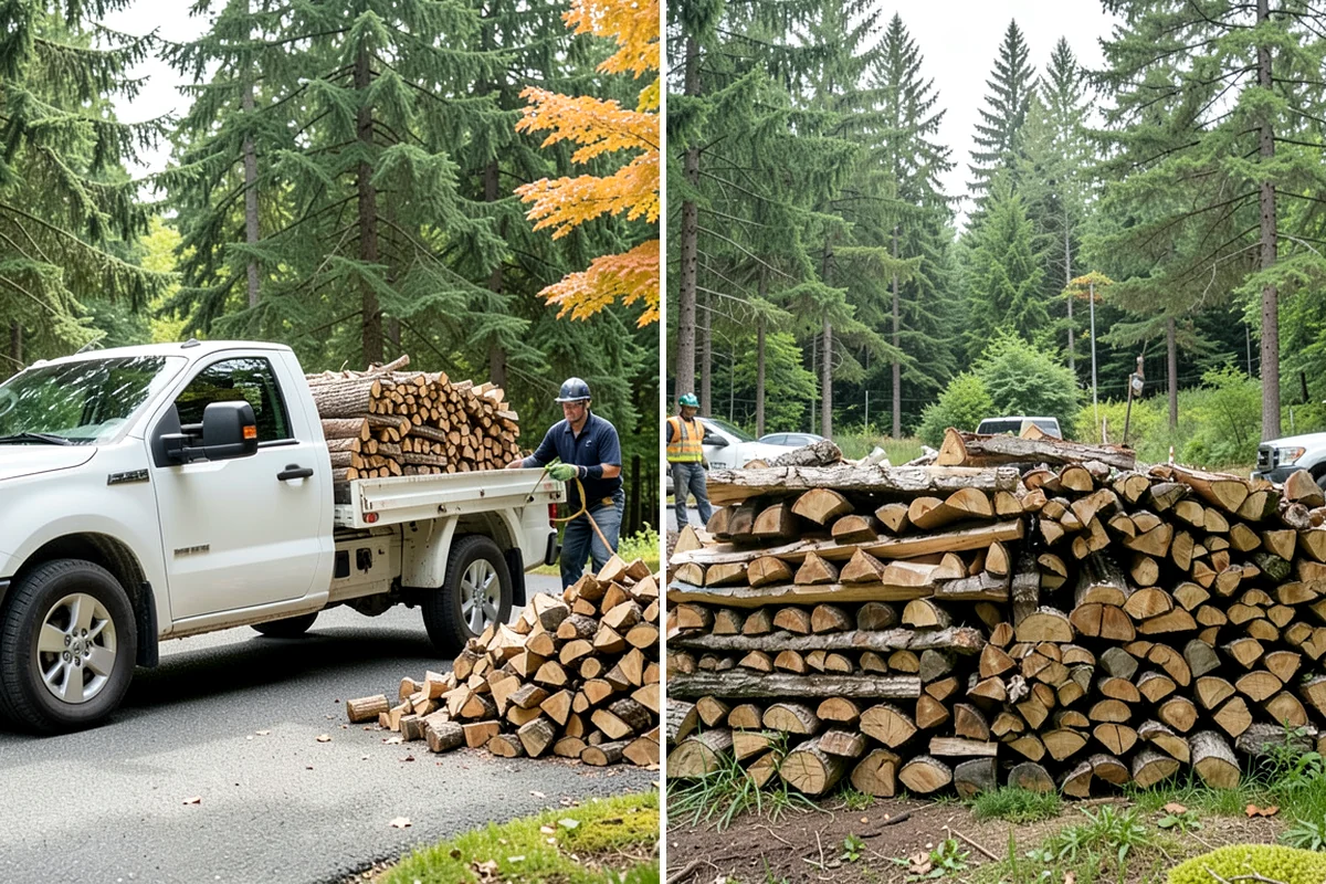 Large Split Firewood in Lakewood, Pierce County, WA - Confirm your appliance size and volume