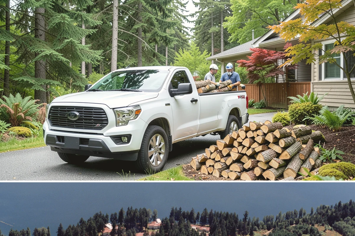 Large Split Firewood in Lakewood, Pierce County, WA - Order large splits by early fall so they finish seasoning before heavy winter use.