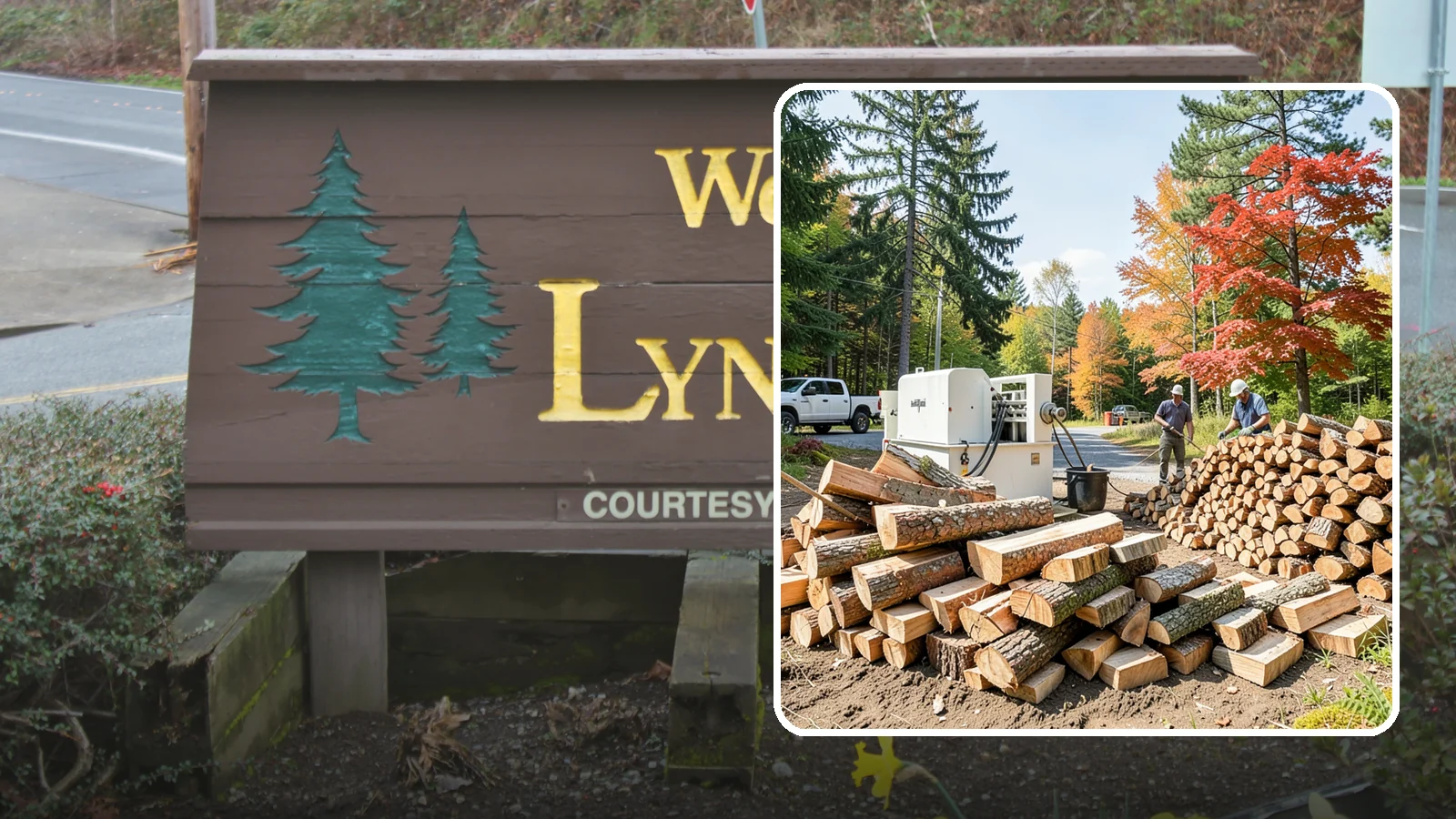 Large Split Firewood in Lynnwood, Snohomish County, WA - Firewood split into larger pieces that burn slowly for extended, low-maintenance heat.