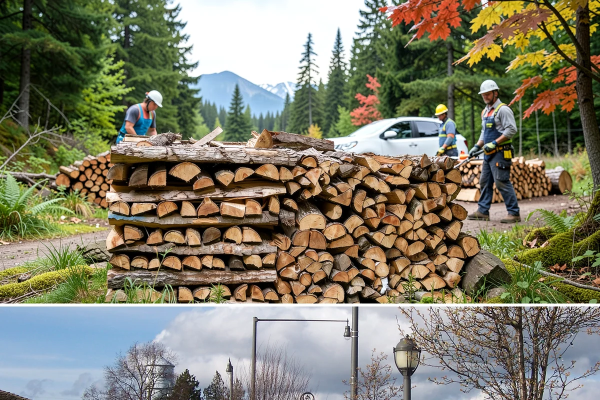 Large Split Firewood in Marysville, Snohomish County, WA - Order large splits by early fall so they finish seasoning before heavy winter use.