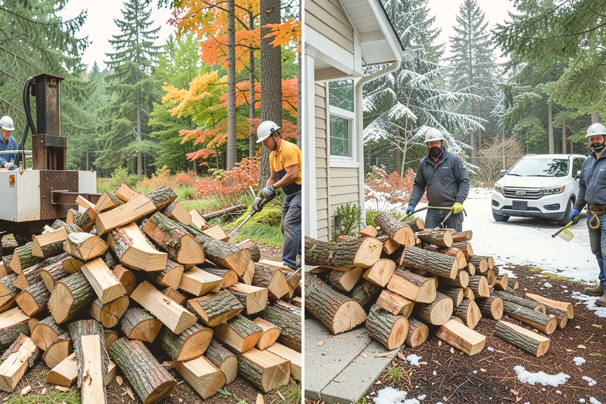 Large Split Firewood in Milton, King County, WA - Confirm your appliance size and volume