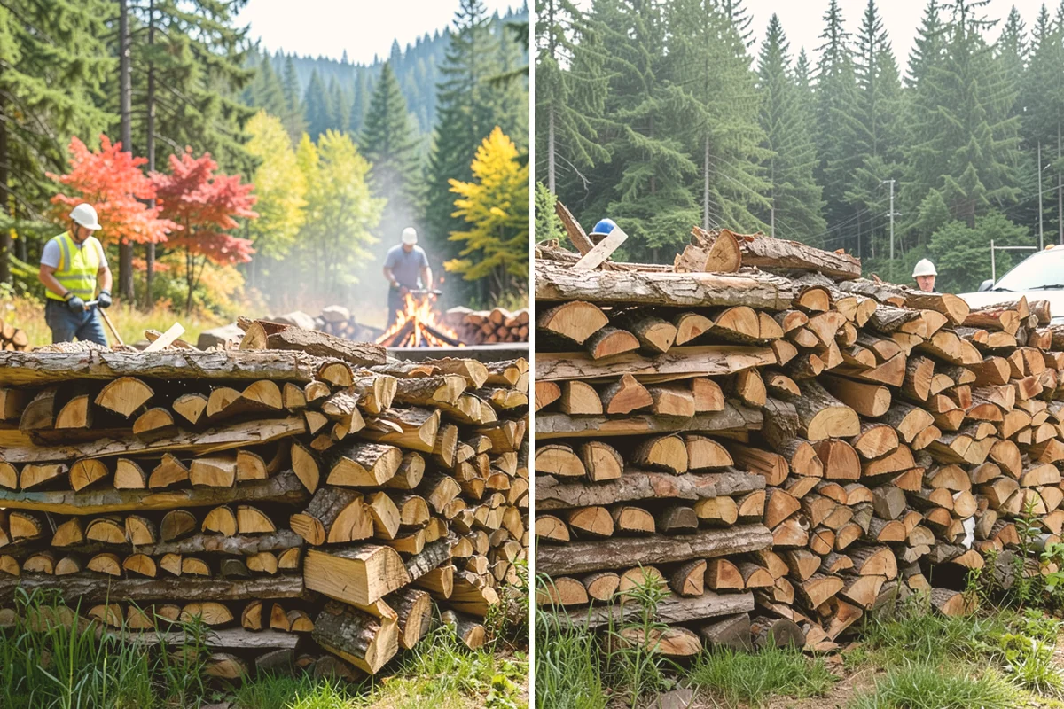 Large Split Firewood in Mount Vernon, WA - Confirm your appliance size and volume