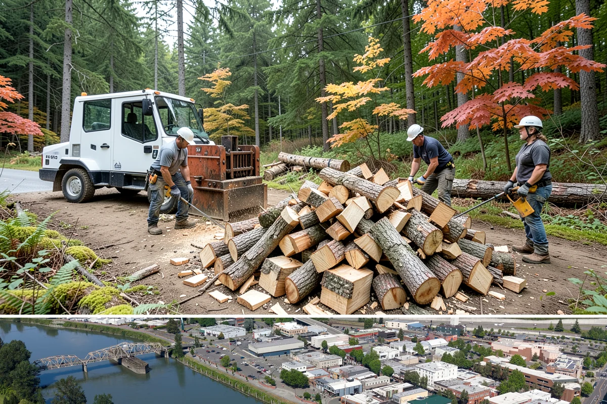 Large Split Firewood in Mount Vernon, WA - Order large splits by early fall so they finish seasoning before heavy winter use.