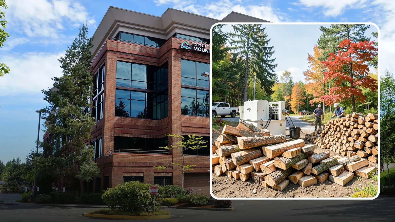Large Split Firewood in Mountlake Terrace, Snohomish County, WA - Firewood split into larger pieces that burn slowly for extended, low-maintenance heat.