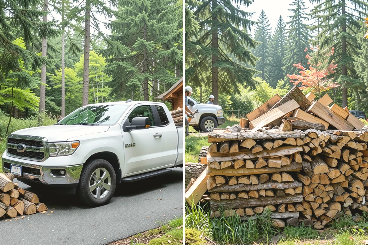 Large Split Firewood in Mukilteo, Snohomish County, WA - Confirm your appliance size and volume