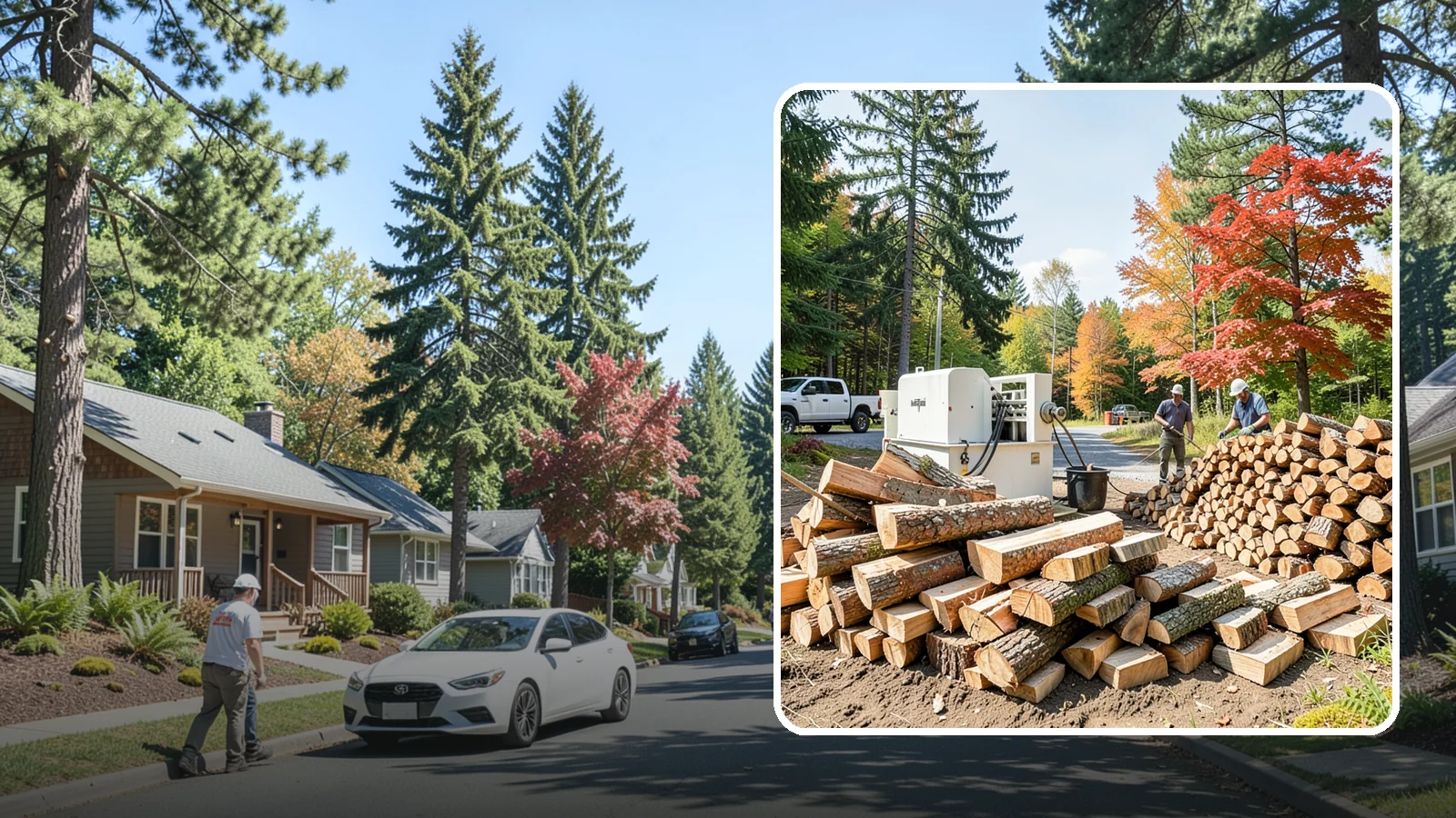 Large Split Firewood in Orting, Pierce County, WA - Firewood split into larger pieces that burn slowly for extended, low-maintenance heat.