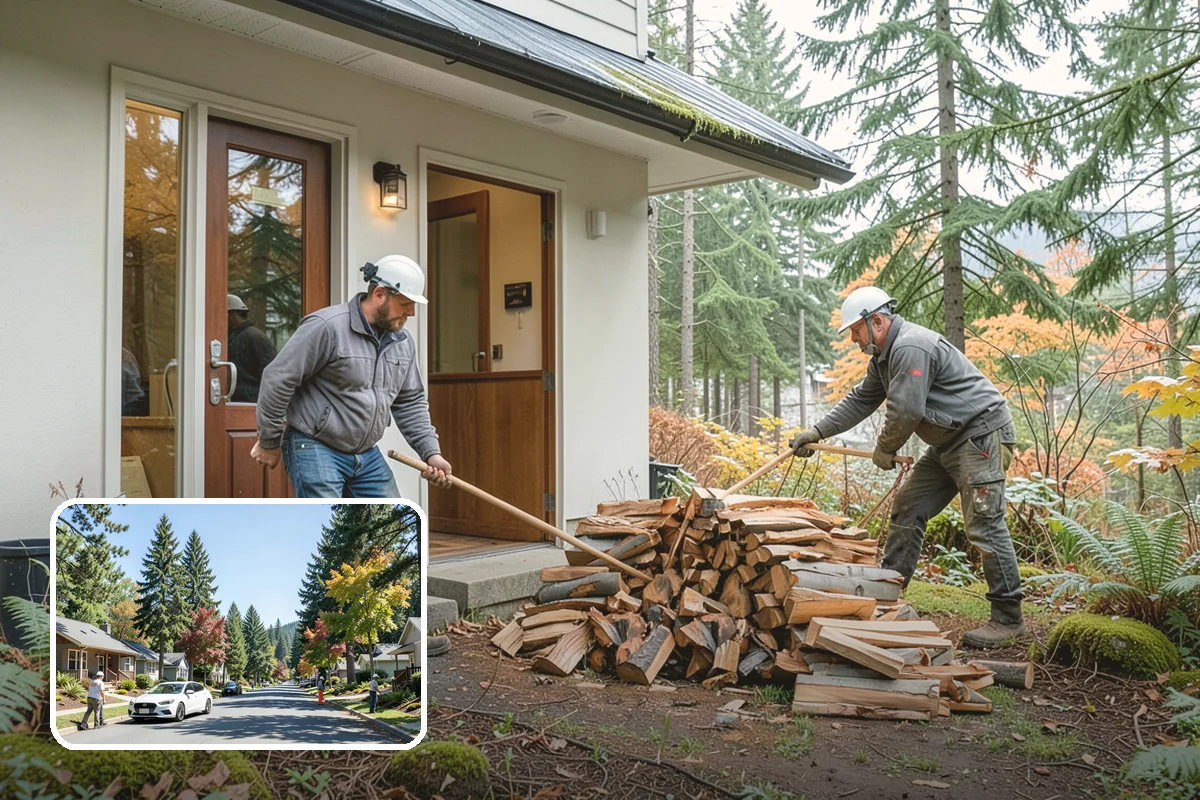 Large Split Firewood in Orting, Pierce County, WA - Generous width burns slowly