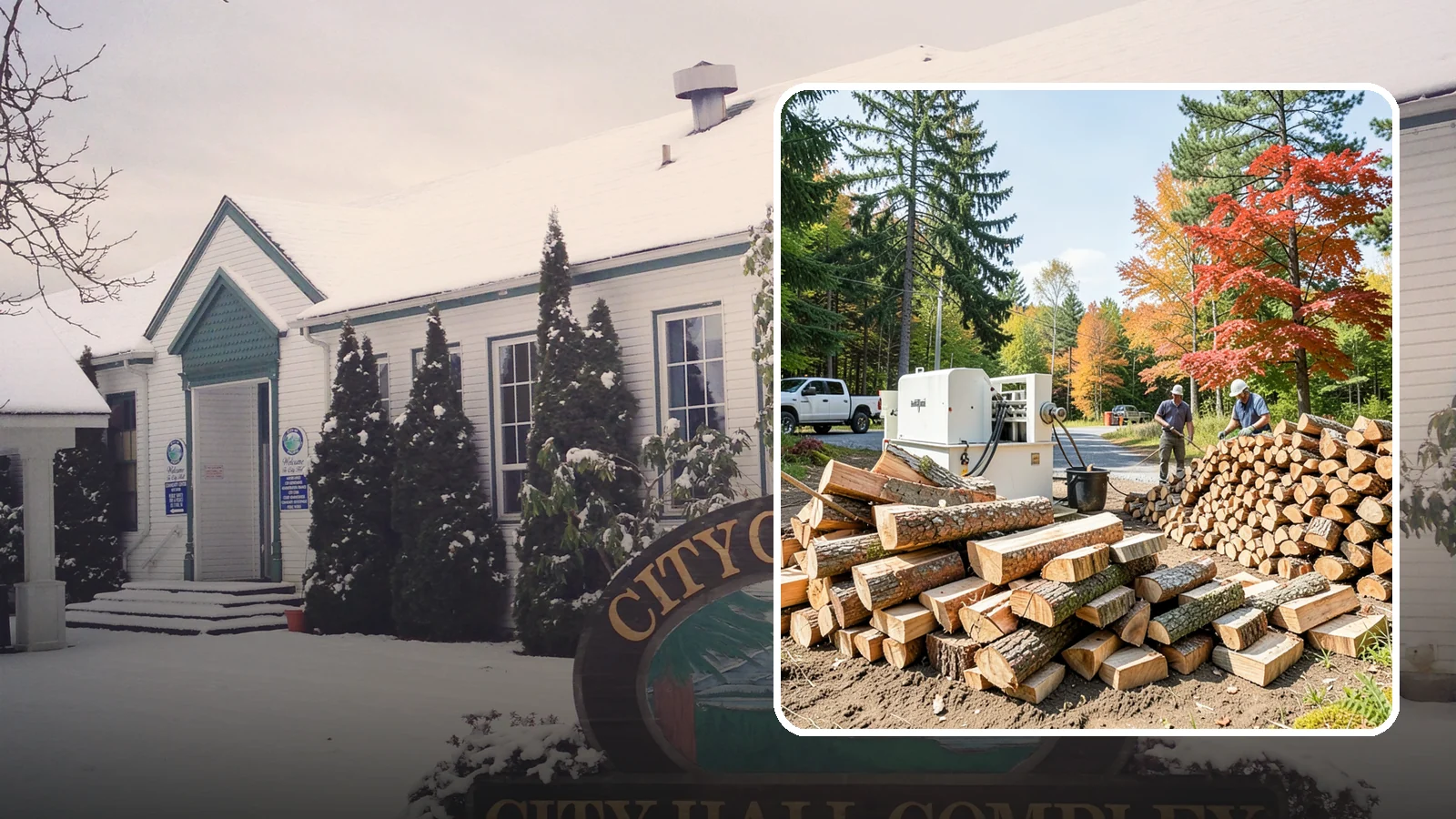 Large Split Firewood in Pacific, King County, WA - Firewood split into larger pieces that burn slowly for extended, low-maintenance heat.