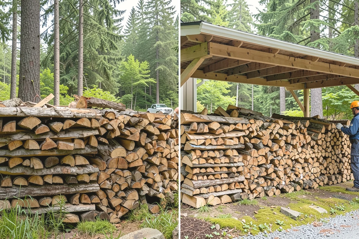 Large Split Firewood in Ruston, Pierce County, WA - Confirm your appliance size and volume