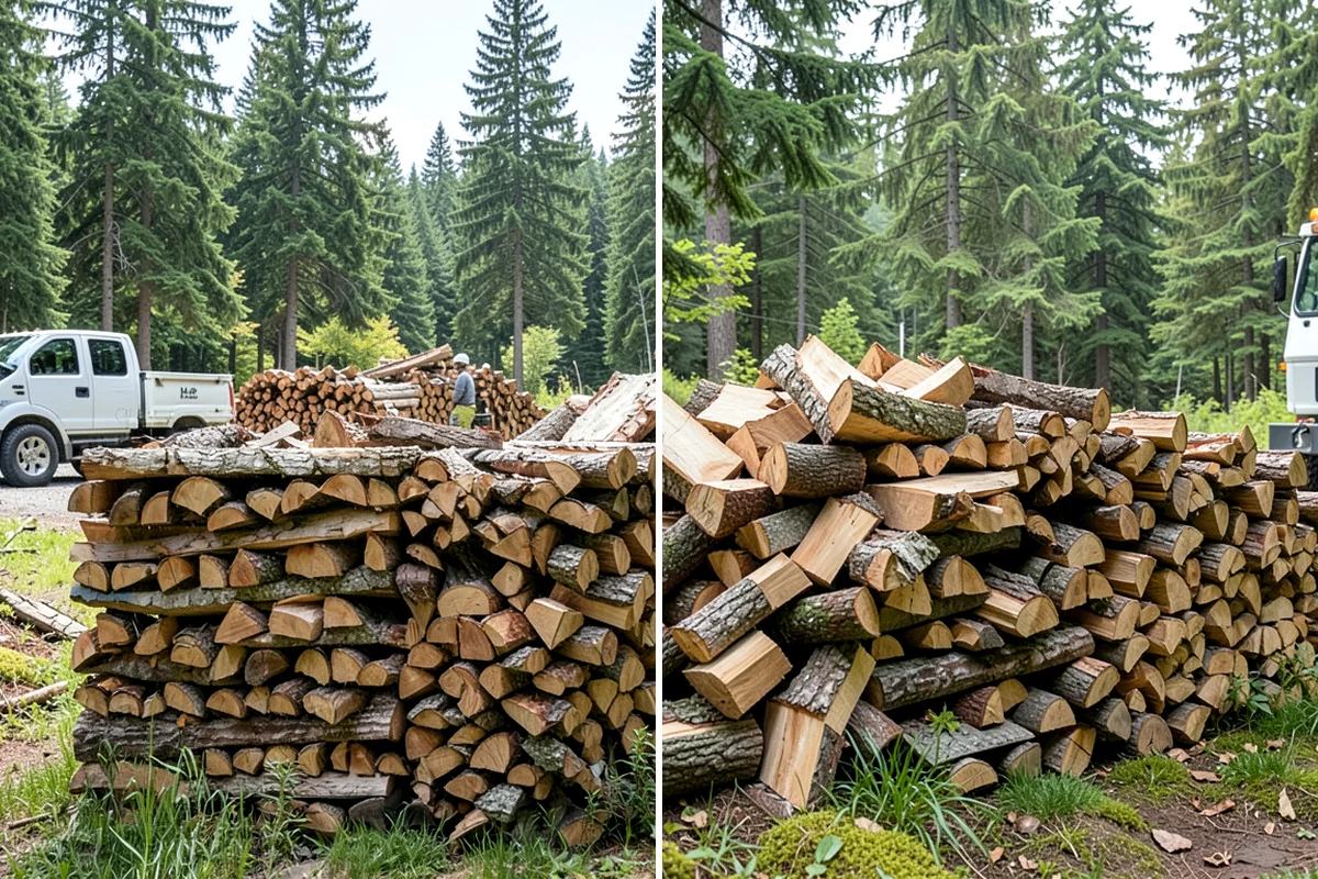Large Split Firewood in Shoreline, King County, WA - Confirm your appliance size and volume