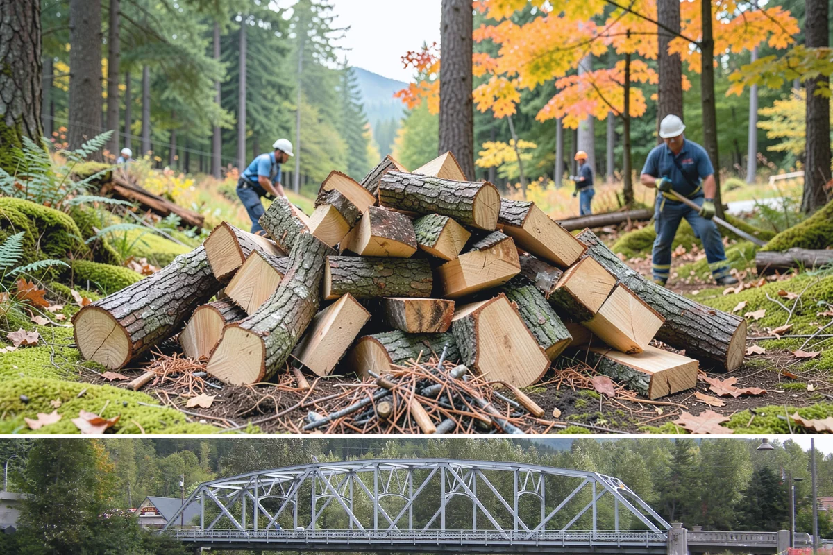 Large Split Firewood in Skykomish, King County, WA - Order large splits by early fall so they finish seasoning before heavy winter use.