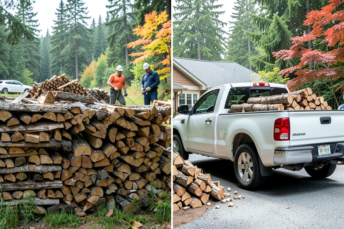 Large Split Firewood in Snoqualmie, King County, WA - Confirm your appliance size and volume