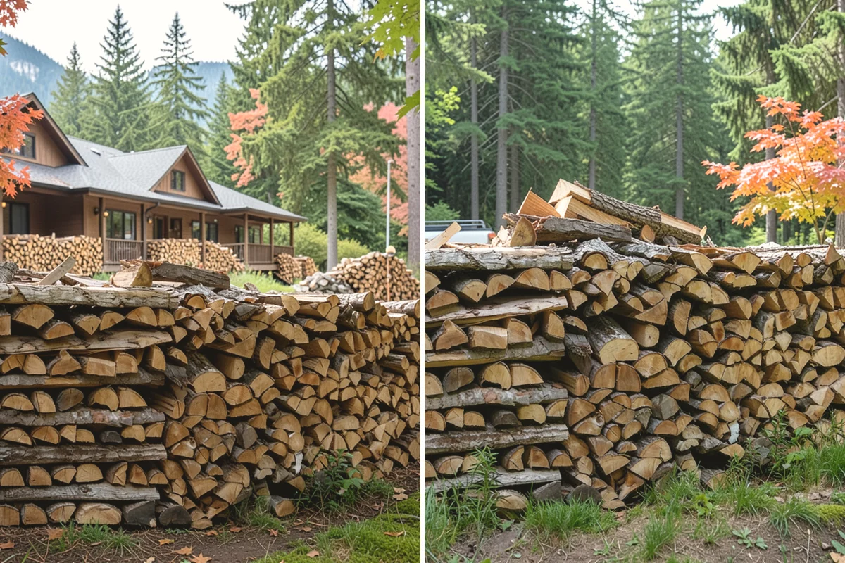 Large Split Firewood in Yarrow Point, King County, WA - Confirm your appliance size and volume