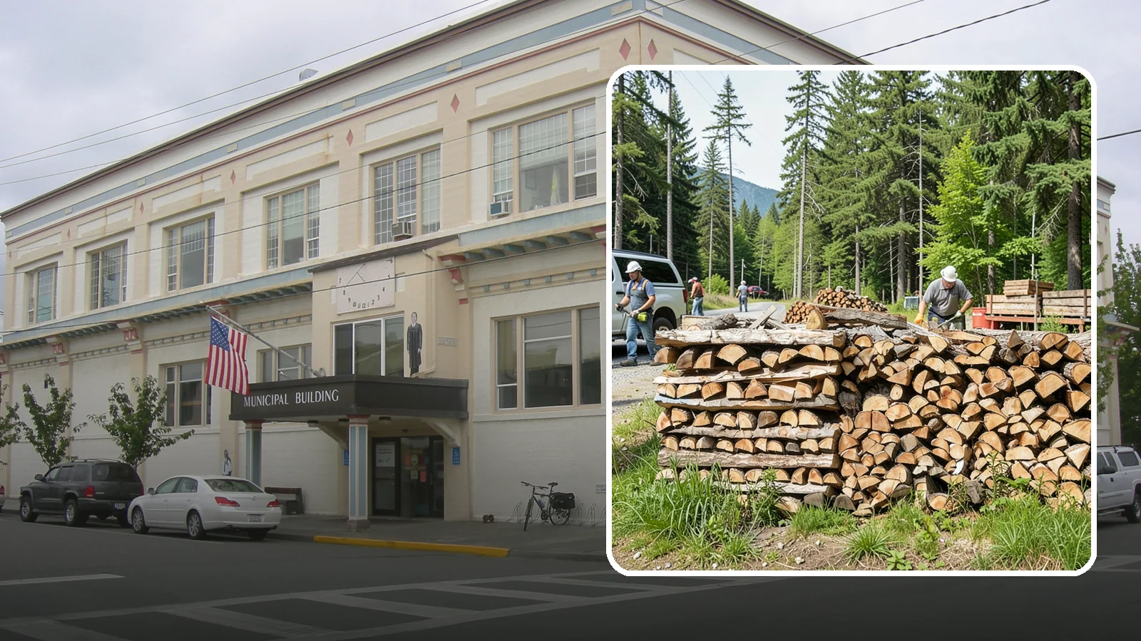 Locally Sourced Firewood in Anacortes, Skagit County, WA - We supply firewood gathered from right here in the Pacific Northwest, keeping the supply chain short and local.