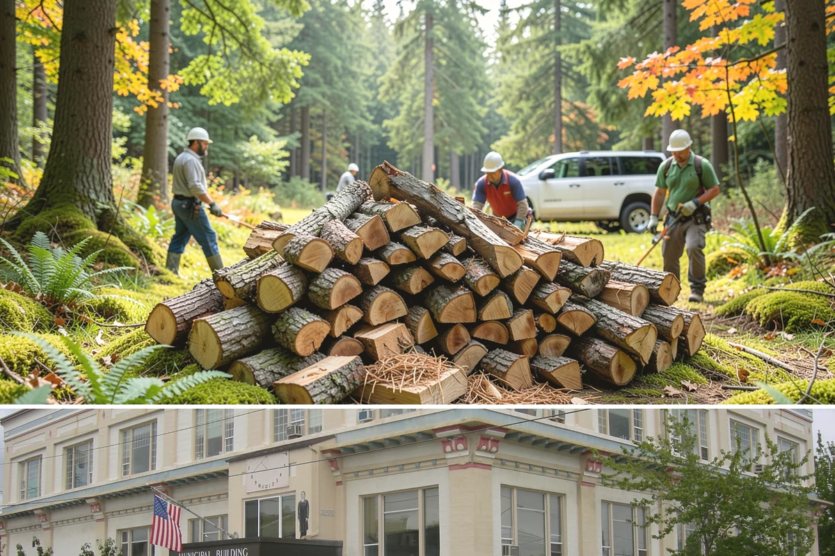 Locally Sourced Firewood in Anacortes, Skagit County, WA - A good choice in any season, with heightened demand as households stock local supply ahead of winter.