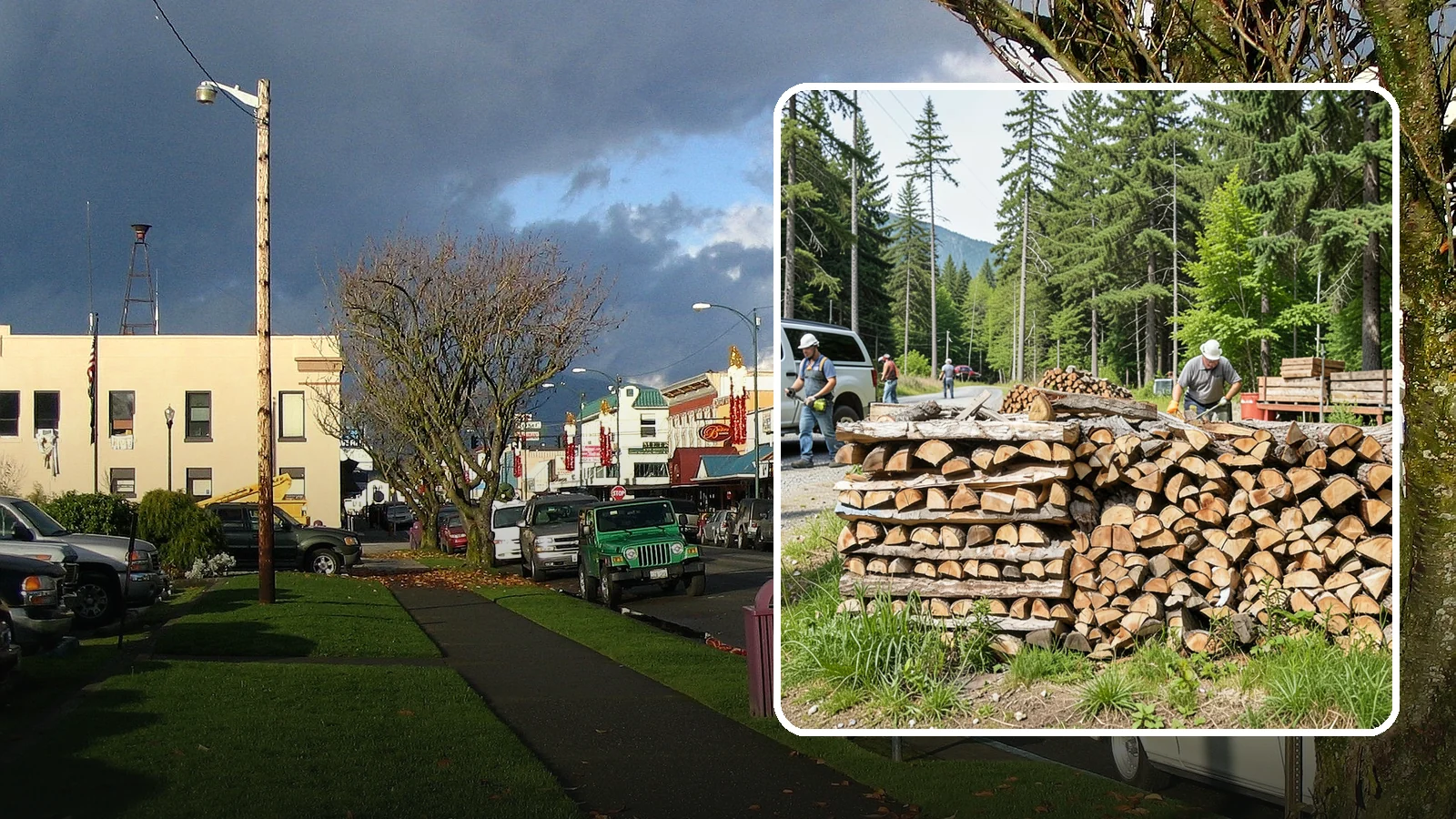 Locally Sourced Firewood in Arlington, Snohomish County, WA - We supply firewood gathered from right here in the Pacific Northwest, keeping the supply chain short and local.