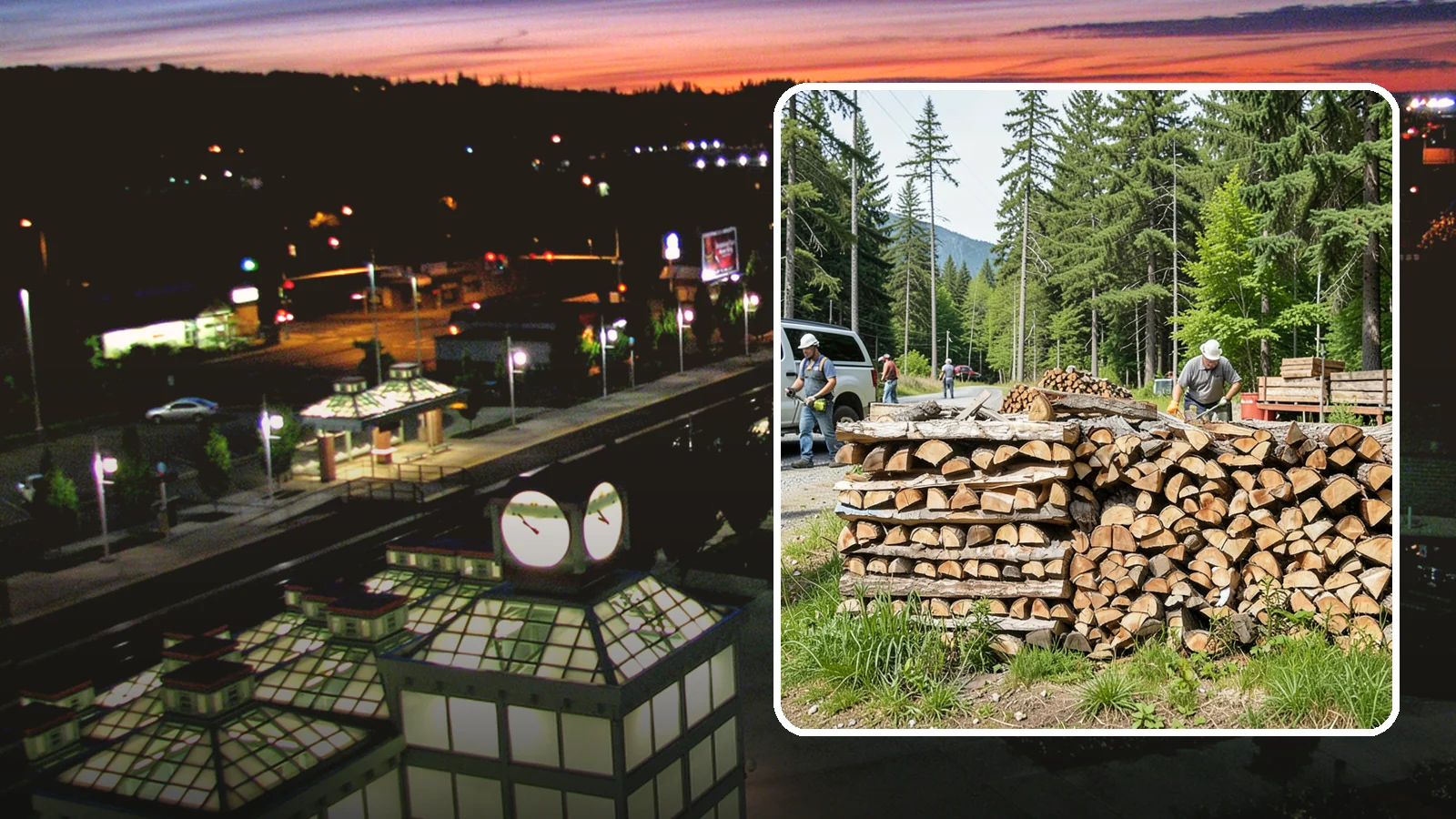 Locally Sourced Firewood in Auburn, King County, WA - We supply firewood gathered from right here in the Pacific Northwest, keeping the supply chain short and local.