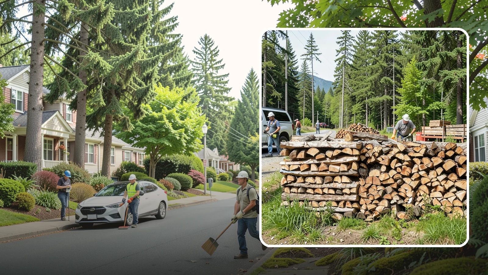 Locally Sourced Firewood in Beaux Arts Village, King County, WA - We supply firewood gathered from right here in the Pacific Northwest, keeping the supply chain short and local.