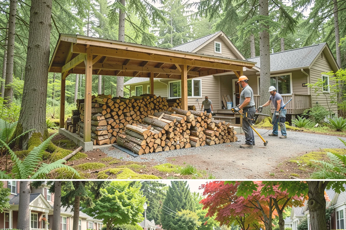 Locally Sourced Firewood in Beaux Arts Village, King County, WA - A good choice in any season, with heightened demand as households stock local supply ahead of winter.
