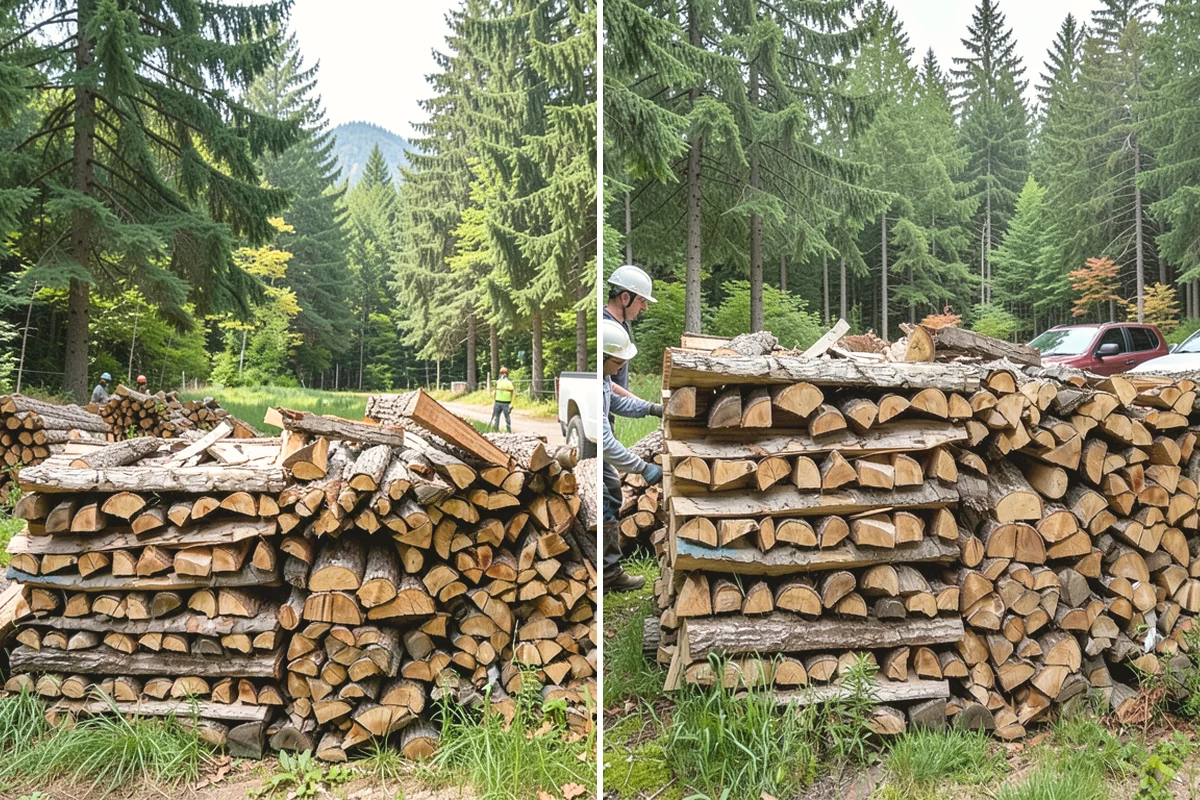 Locally Sourced Firewood in Black Diamond, King County, WA - Source wood from nearby regional suppliers
