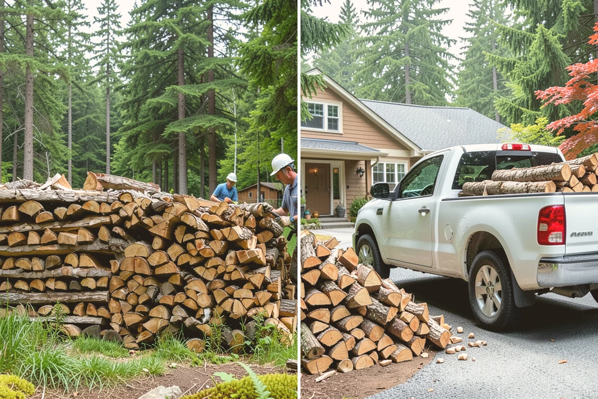 Locally Sourced Firewood in Bothell, King County, WA - Source wood from nearby regional suppliers