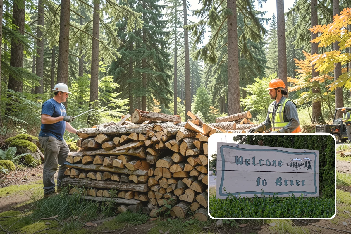 Locally Sourced Firewood in Brier, Snohomish County, WA - Keeps the supply chain short and regional