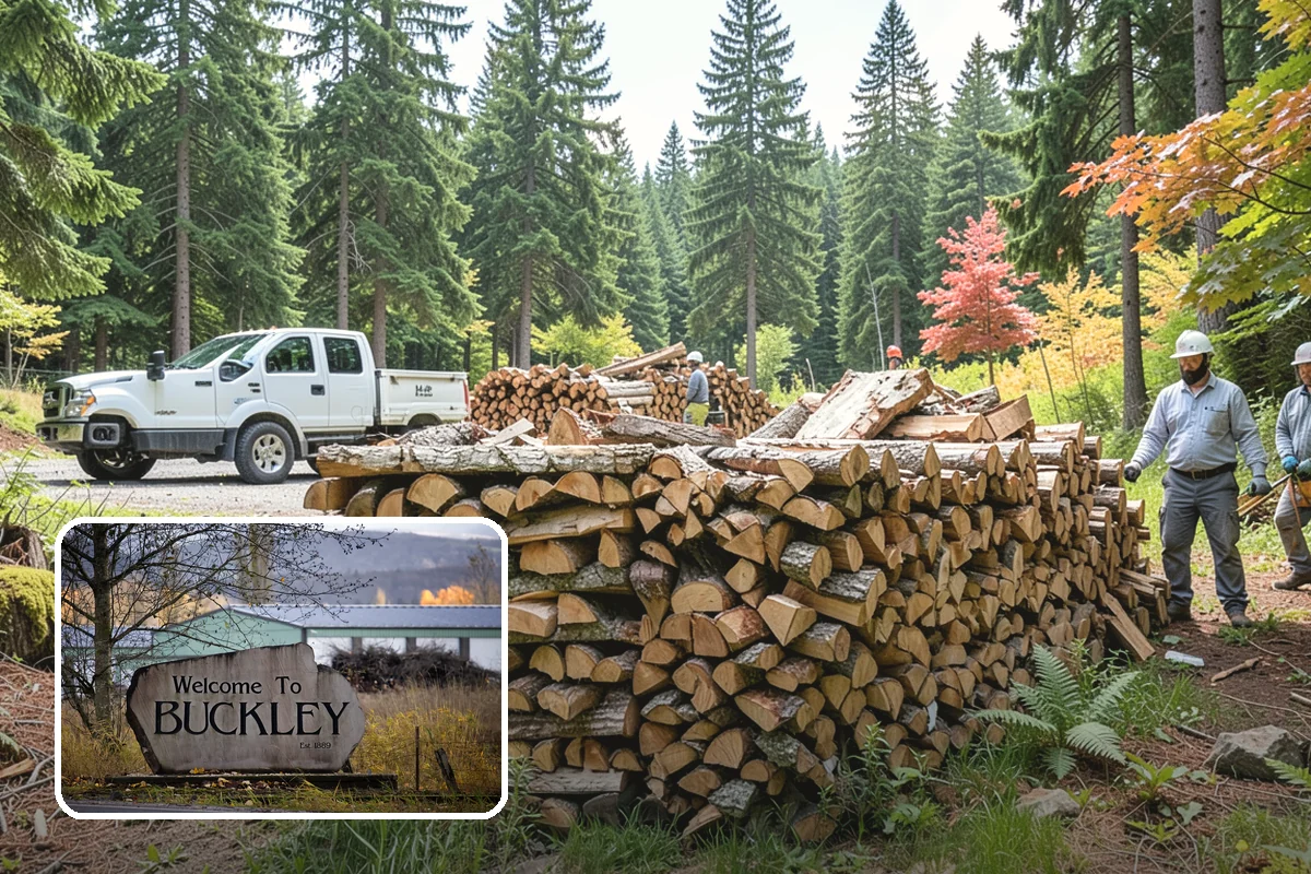 Locally Sourced Firewood in Buckley, Pierce County, WA - Keeps the supply chain short and regional