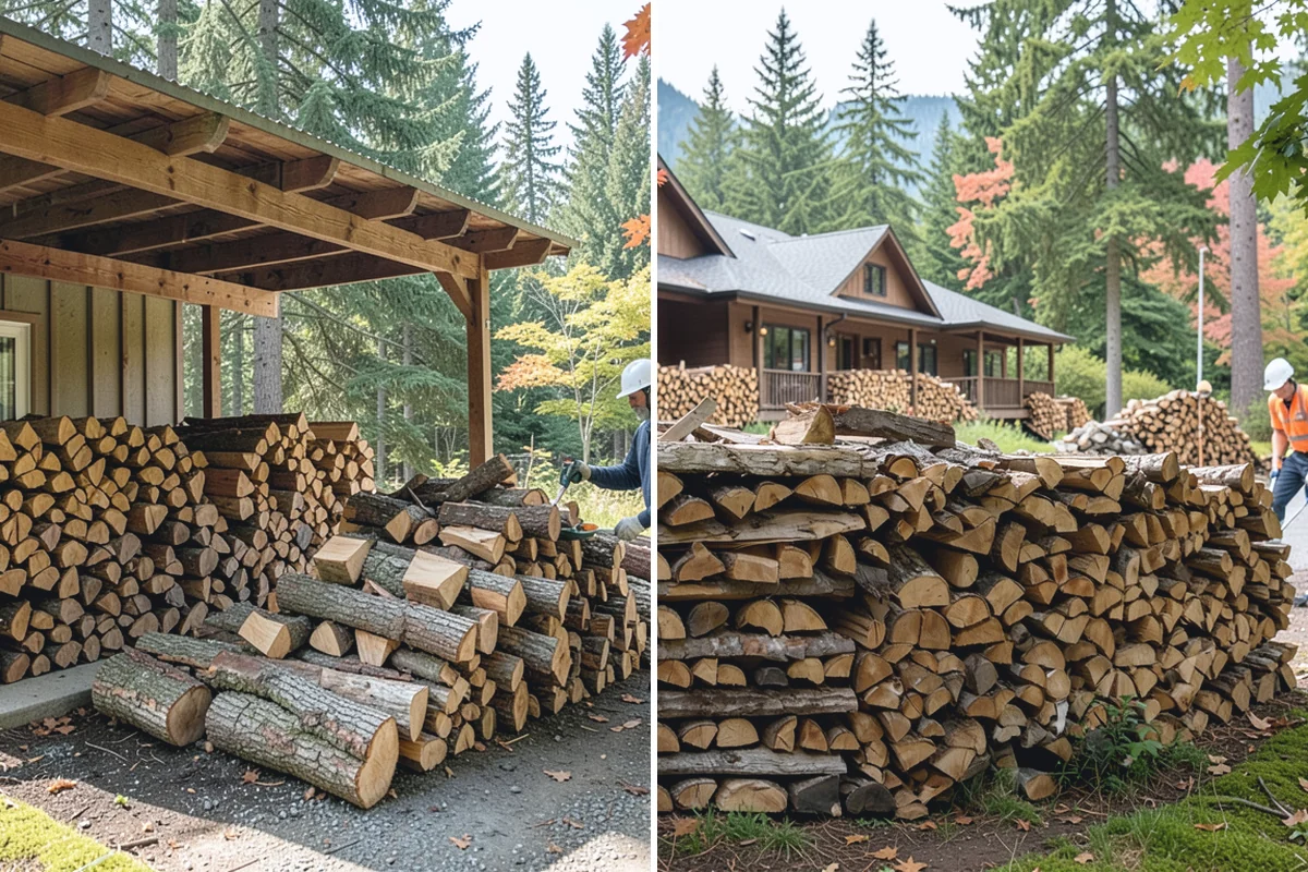 Locally Sourced Firewood in Buckley, Pierce County, WA - Source wood from nearby regional suppliers