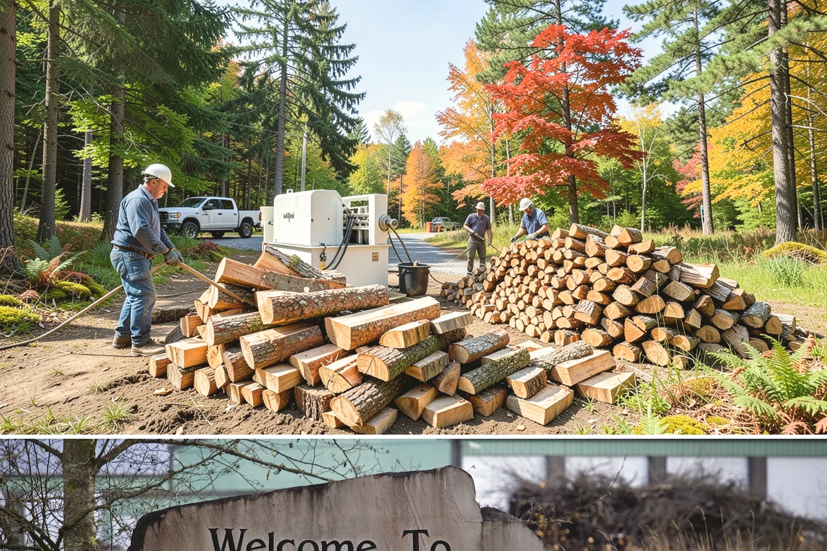 Locally Sourced Firewood in Buckley, Pierce County, WA - A good choice in any season, with heightened demand as households stock local supply ahead of winter.