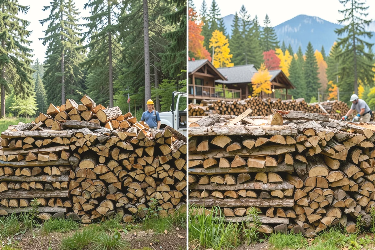 Locally Sourced Firewood in Burlington, Skagit County, WA - Source wood from nearby regional suppliers
