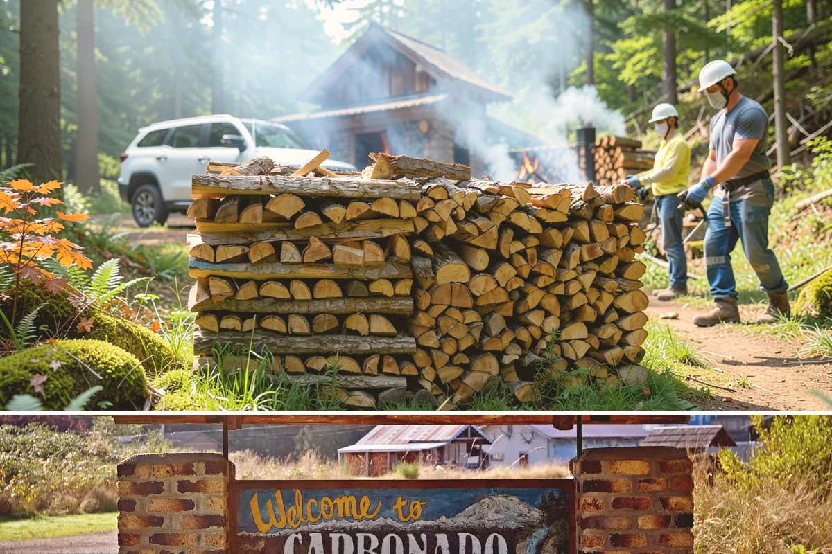 Locally Sourced Firewood in Carbonado, Pierce County, WA - A good choice in any season, with heightened demand as households stock local supply ahead of winter.