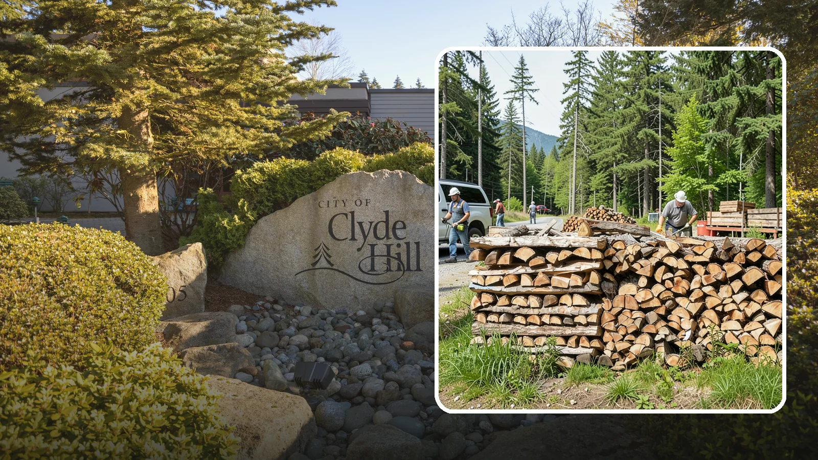 Locally Sourced Firewood in Clyde Hill, King County, WA - We supply firewood gathered from right here in the Pacific Northwest, keeping the supply chain short and local.