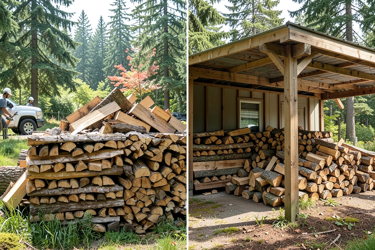 Locally Sourced Firewood in Clyde Hill, King County, WA - Source wood from nearby regional suppliers
